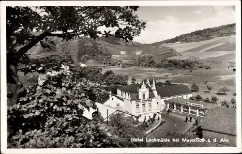 Ak Mayschoß an der Ahr, Lochmühle, Hotel und Weinhaus