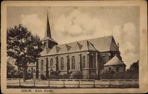 Ak Issum am Niederrhein, Kath. Kirche