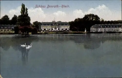 Ak Benrath Düsseldorf am Rhein, Schloss