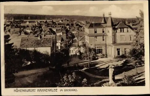 Ak Hahnenklee Bockswiese Goslar im Harz, Teilansicht