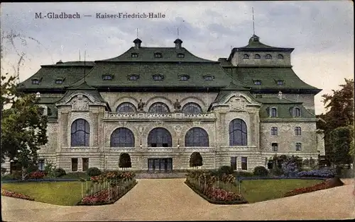 Ak Mönchengladbach am Niederrhein, Kaiser Friedrich Halle