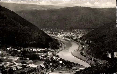 Ak Rockenau Eberbach am Neckar, Neckartal