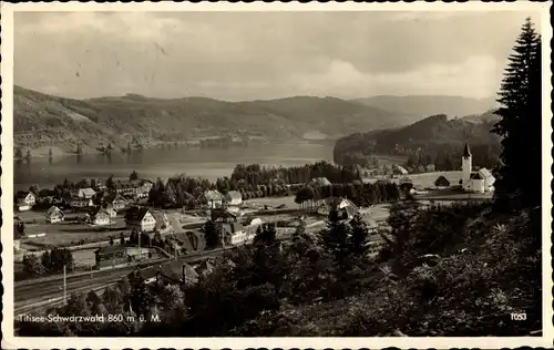 Ak Titisee Neustadt im Breisgau Hochschwarzwald, Teilansicht