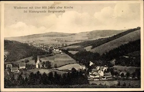 Ak Wiedenest Bergneustadt im Bergischen Land, Panorama