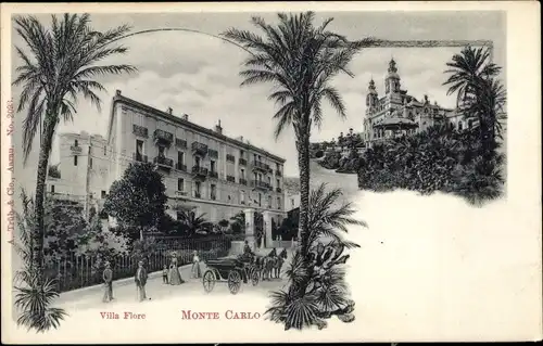 Ak Monte Carlo Monaco, Villa Flore