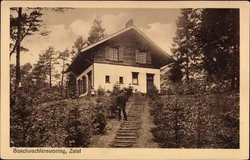 Ak Zeist Utrecht Niederlande, Boschwachterswoning