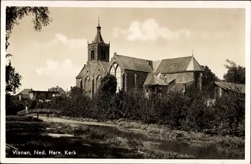 Ak Vianen Utrecht Niederlande, Ned. Herv. Kerk