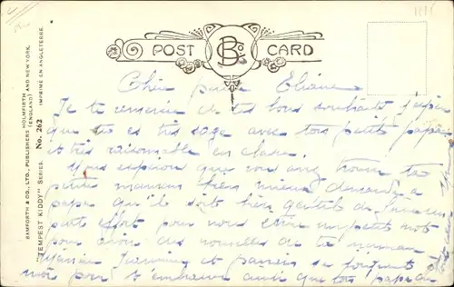 Künstler Ak Tempest, D., Ca me fait de l'effet avant de la boire, Mädchen