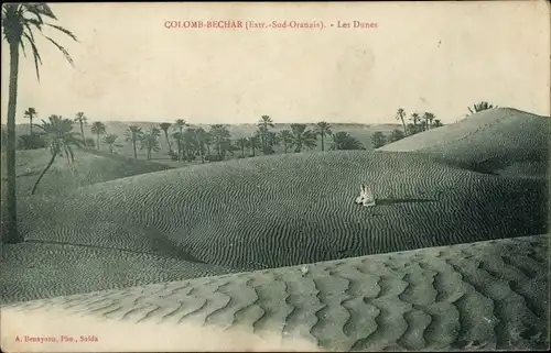 Ak Colomb Bechar Sud Oranais Algerien, Les Dunes
