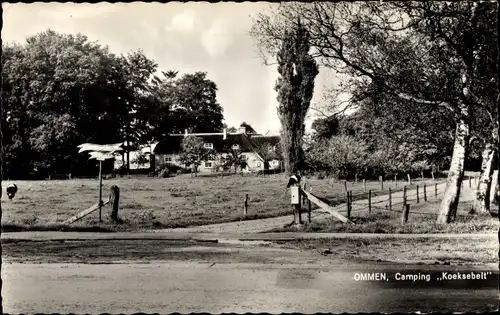 Ak Ommen Overijssel, Camping Koeksebelt