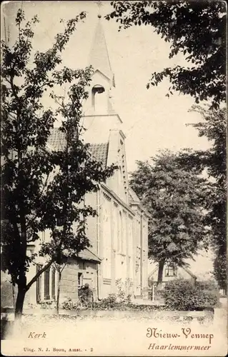 Ak Nieuw Vennep Nordholland Niederlande, Kerk