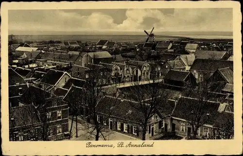 Ak Sint Annaland Zeeland Niederlande, Panorama