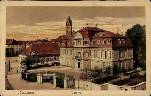 Ak Düsseldorf am Rhein, Jägerhof