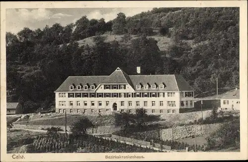 Ak Calw im Nordschwarzwald, Bezirkskrankenhaus