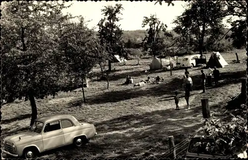 Ak Hulsberg Limburg Niederlande, Camping De Bron