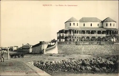 Ak Djibouti Dschibuti, Le Palais du Gouverneur