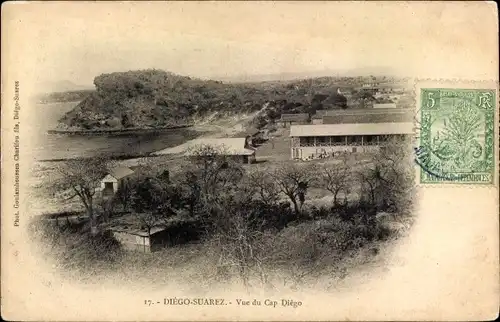 Ak Diego Suarez Antsiranana Madagaskar, Vue du Cap Diego
