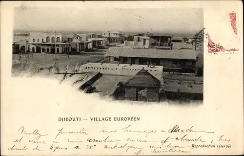 Ak Djibouti Dschibuti, Village Europeen