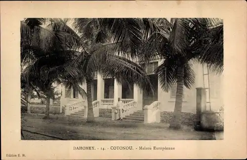 Ak Cotonou Dahomey Benin, Maison Europeenne