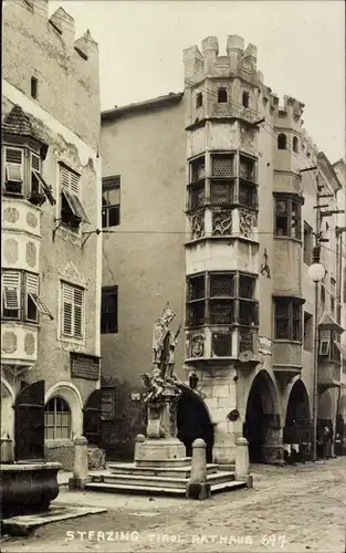 Foto Ak Sterzing Vipiteno Südtirol, Rathaus