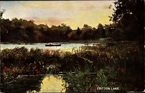 Ak Norfolk England, Fritton Lake