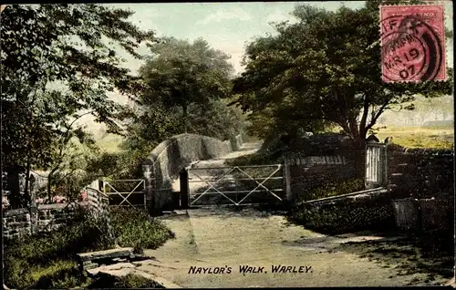 Ak Warley Essex England, Naylor's Walk