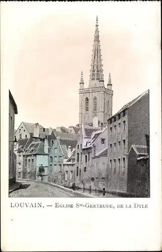 Ak Louvain Leuven Flämisch Brabant, L'Eglise Ste Gertrude de la Dyle