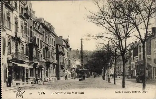 Ak Spa Wallonien Lüttich, L'Avenue du Marteau