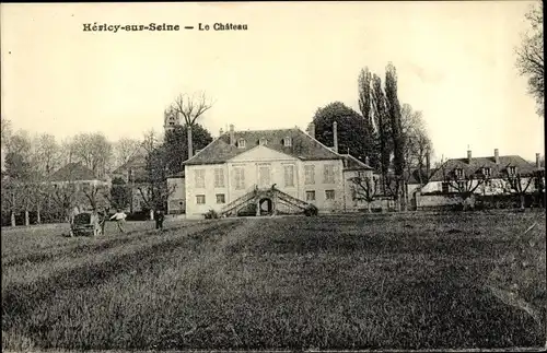 Ak Héricy Seine et Marne, Le Chateau