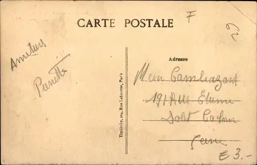 Ak Senlis Oise, Les Arenes