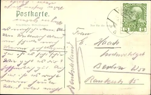 Ak Umhausen in Tirol, Gasthaus