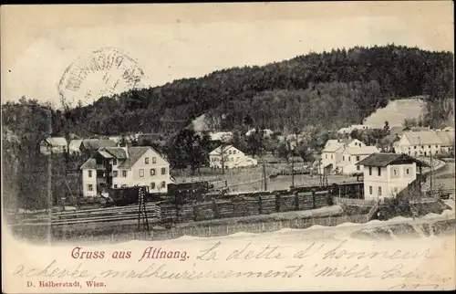 Ak Attnang Puchheim in Oberösterreich, Blick auf den Ort