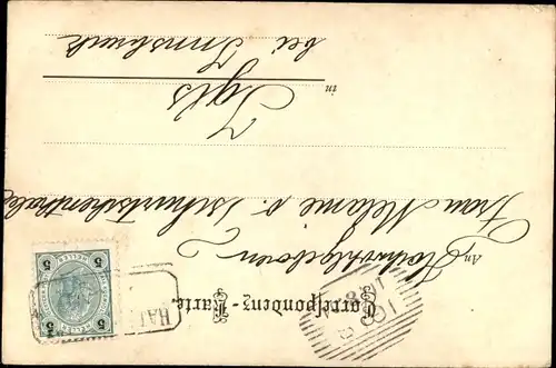 Ak Hall in Tirol, Straßenpartie im Ort