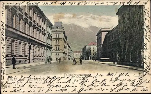 Ak Innsbruck in Tirol, Fallmereyerstraße