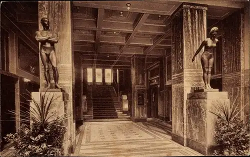 Ak Wien 2. Leopoldstadt Österreich, Dianabad, Hauptaufgang