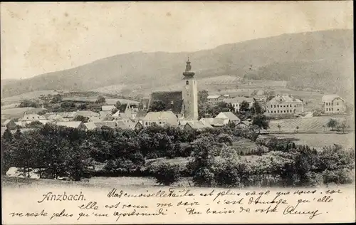 Ak Maria Anzbach Niederösterreich, Blick auf den Ort