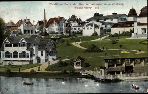 Ak Liberec Reichenberg Stadt, Deutschböhmische Ausstellung 1906
