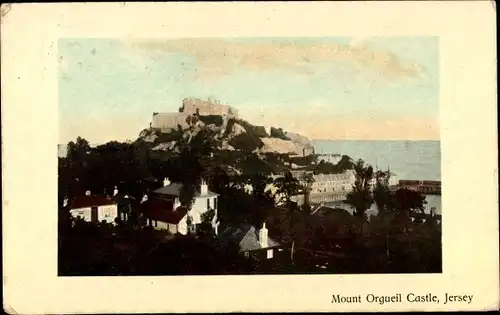 Ak Gorey Kanalinsel Jersey, Mont Orgueil Castle