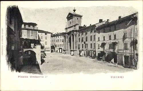Ak Chieri Piemonte, Piazza Umberto I