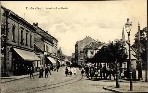 Ak Dudweiler Saarbrücken im Saarland, Saarbrücker Straße