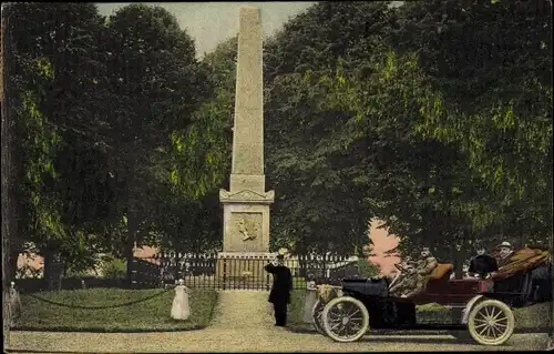 Ak Sasbach in der Ortenau, Turenne-Denkmal