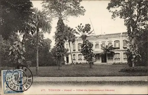 Ak Hanoi Tonkin Vietnam, Hotel du Gouverneur General