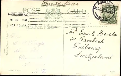 Ak Neuseeland, Barron Peaks, Milford Sound