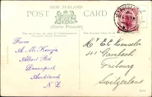 Ak Neuseeland, Dawson Falls, Mt Egmont