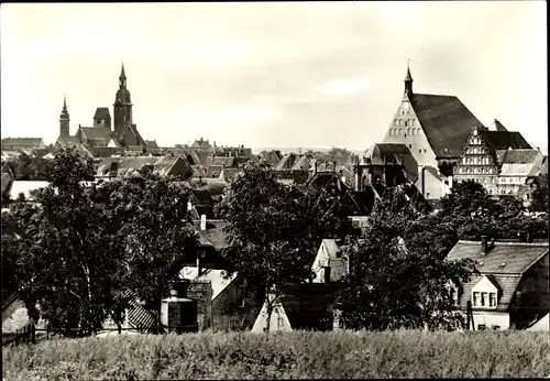 Ak Freiberg in Sachsen, Blick auf Petrikirche und Dom