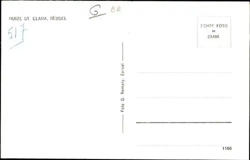 Ak Reusel Nordbrabant, Huize St. Clara