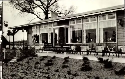 Ak Werkendam Nordbrabant, Café Restaurant De Brabanste Biesbosch