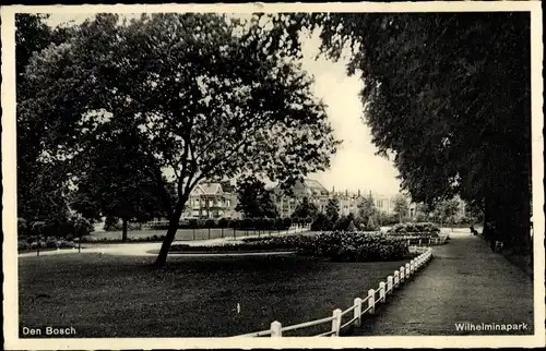 Ak 's Hertogenbosch Den Bosch Nordbrabant Niederlande, Wilhelminapark