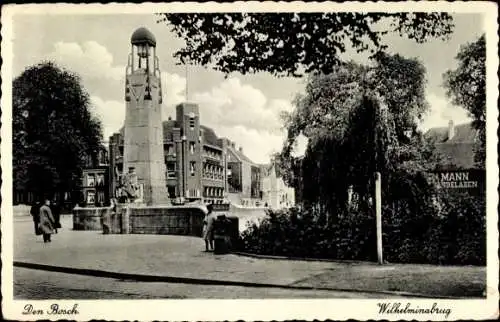 Ak 's Hertogenbosch Den Bosch Nordbrabant Niederlande, Wilhelminabrug