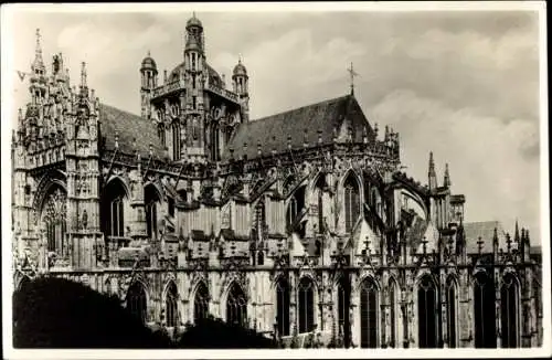 Ak 's Hertogenbosch Nordbrabant Niederlande, Noordzijde der Kathedrale Basiliek van St. Jan